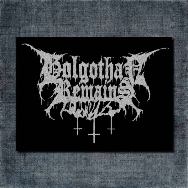 Golgothan Remains Back Patch, Golgothan Remains Logo Big Back Patch