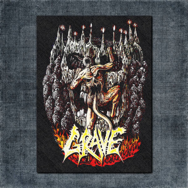 Grave Back Patch, Grave Morbid Ascent Big Back Patch