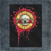 Guns n Roses Back Patch, Guns n Roses Artwork Big Back Patch