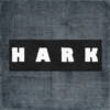 Hark Back Patch, Hark Logo Big Back Patch