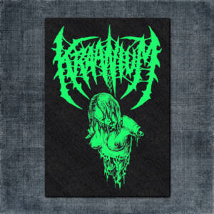 Kraanium Back Patch, Kraanium Artwork Big Back Patch