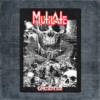 Mutilate Back Patch, Mutilate Artwork Big Back Patch