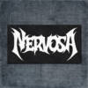 Nervosa Back Patch, Nervosa Logo Big Back Patch