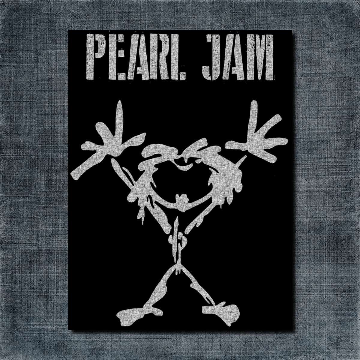 Pearl Jam Back Patch, Pearl Jam Artwork Big Back Patch Metal Band TShirt Metal Band Tee Shirts