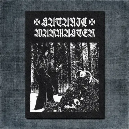 Satanic Warmaster Back Patch, Satanic Warmaster Carelian Satanist Madness Oversize Patch
