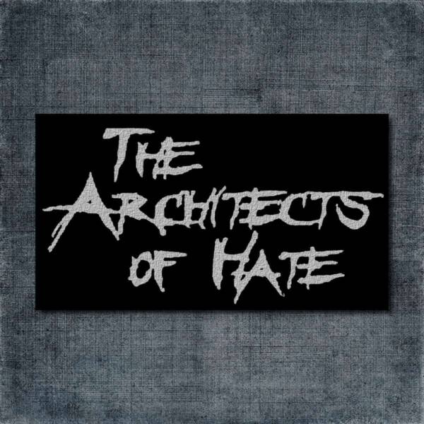 The Architects of Hate Back Patch, The Architects of Hate Logo Big Back Patch