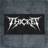Thicket Back Patch, Thicked Logo Big Back Patch