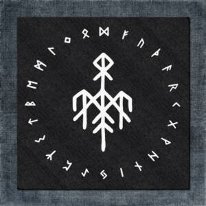 Wardruna Back Patch, Wardruna Logo Big Back Patch