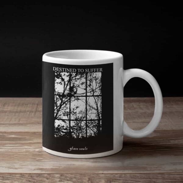 Destined to Suffer Coffee Mug, Destined to Suffer Glass Souls Coffee Mug