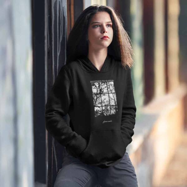 Destined to Suffer Hoodie, Destined to Suffer Glass Souls Black Hoodie