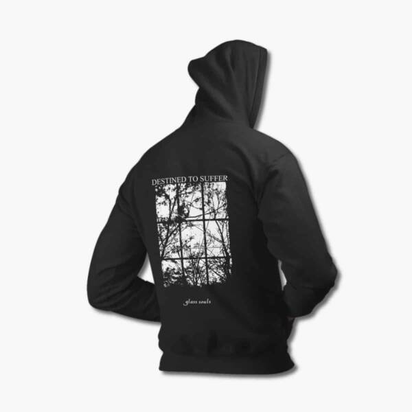 Destined to Suffer Hoodie, Destined to Suffer Glass Souls Black Hoodie - Image 3