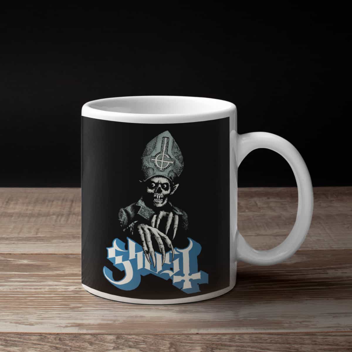 Ghost Coffee Mug, Ghost Artwork Coffee Mug