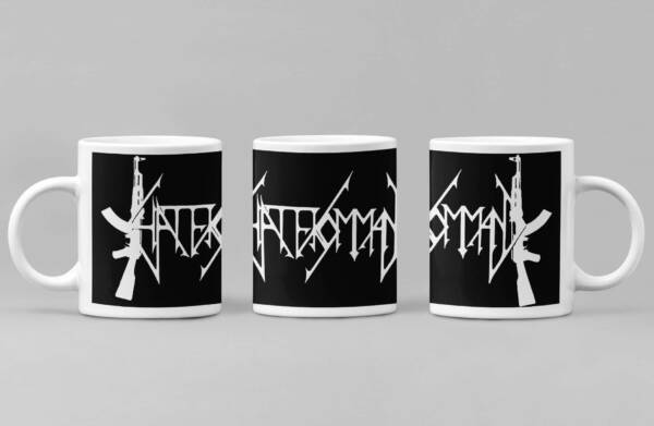 Hate Kommand Coffee Mug, Hate Kommand Logo Coffee Mug