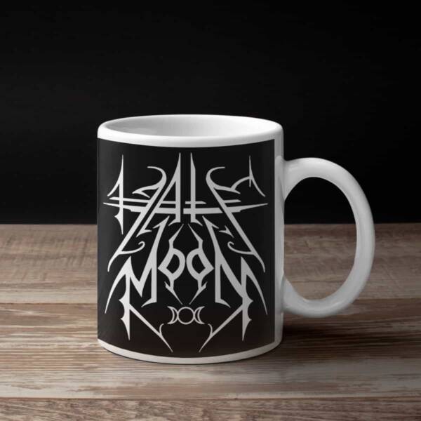 Hate Moon Coffee Mug, Hate Moon Logo Coffee Mug