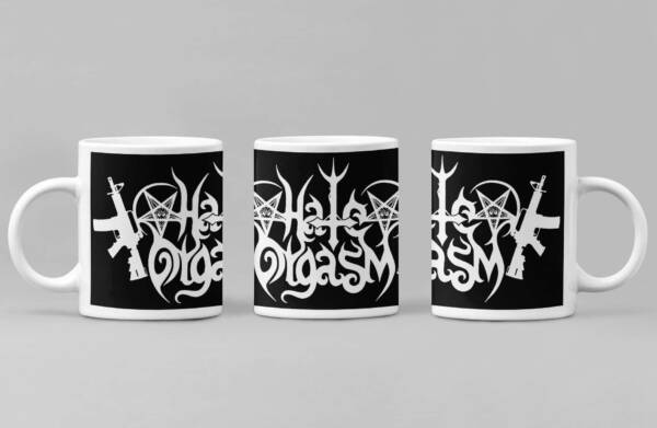 Hate Orgasm Coffee Mug, Hate Orgasm Logo Coffee Mug