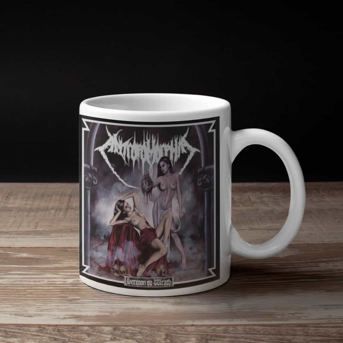 Antropomorphia Coffee Mug, Antropomorphia Sermon ov Wrath Coffee Mug