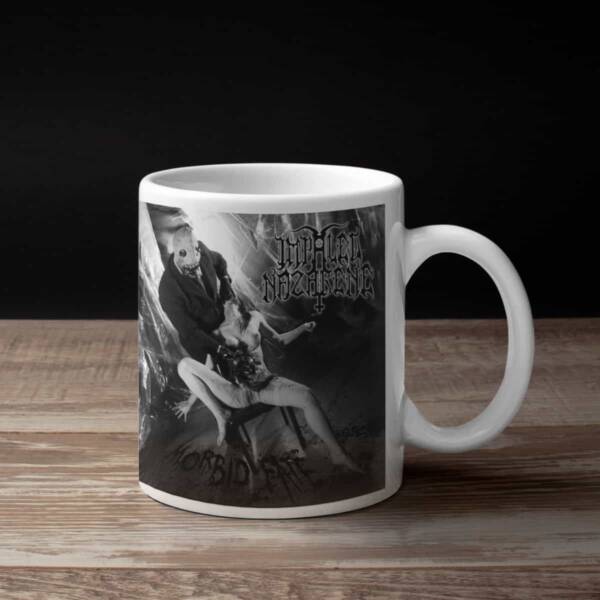 Impaled Coffee Mug, Impaled Morbid Fate Coffee Mug