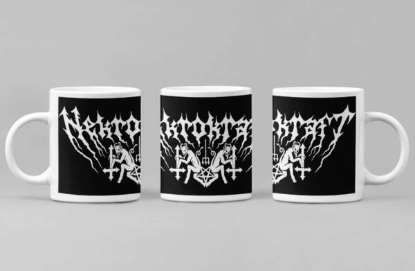 Nekrokraft Coffee Mug, Nekrokraft Logo Coffee Mug