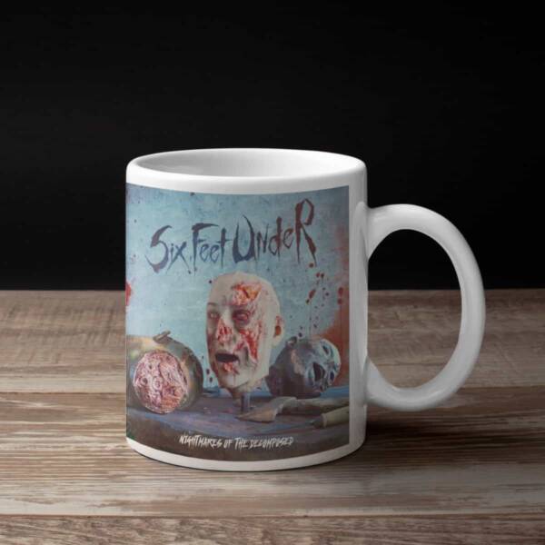 Six Feet Under Coffee Mug, Six Feet Under Nightmares of the Decomposed Coffee Mug
