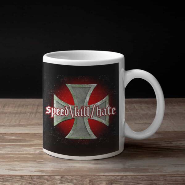Speed Kill Hate Coffee Mug, Speed Kill Hate Out for Blood Coffee Mug