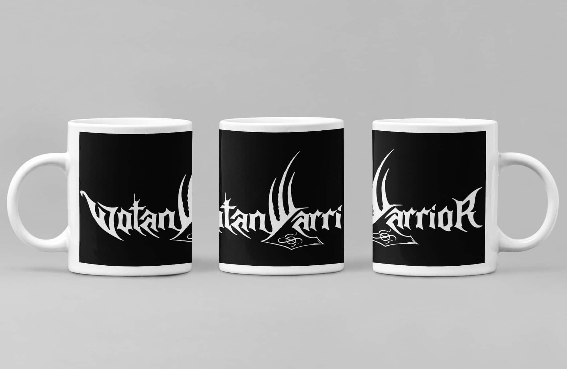 Wotan Warrior Coffee Mug, Wotan Warrior Logo Coffee Mug