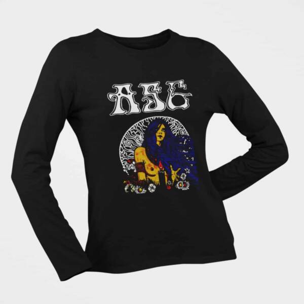 ASG Long Sleeve T-Shirt, ASG Survive Sunrise Black Longsleeve