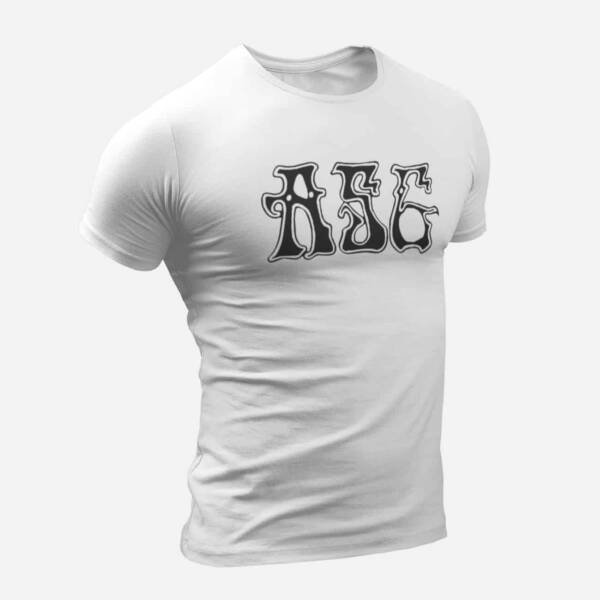 ASG T-Shirt, ASG Logo White T-Shirt