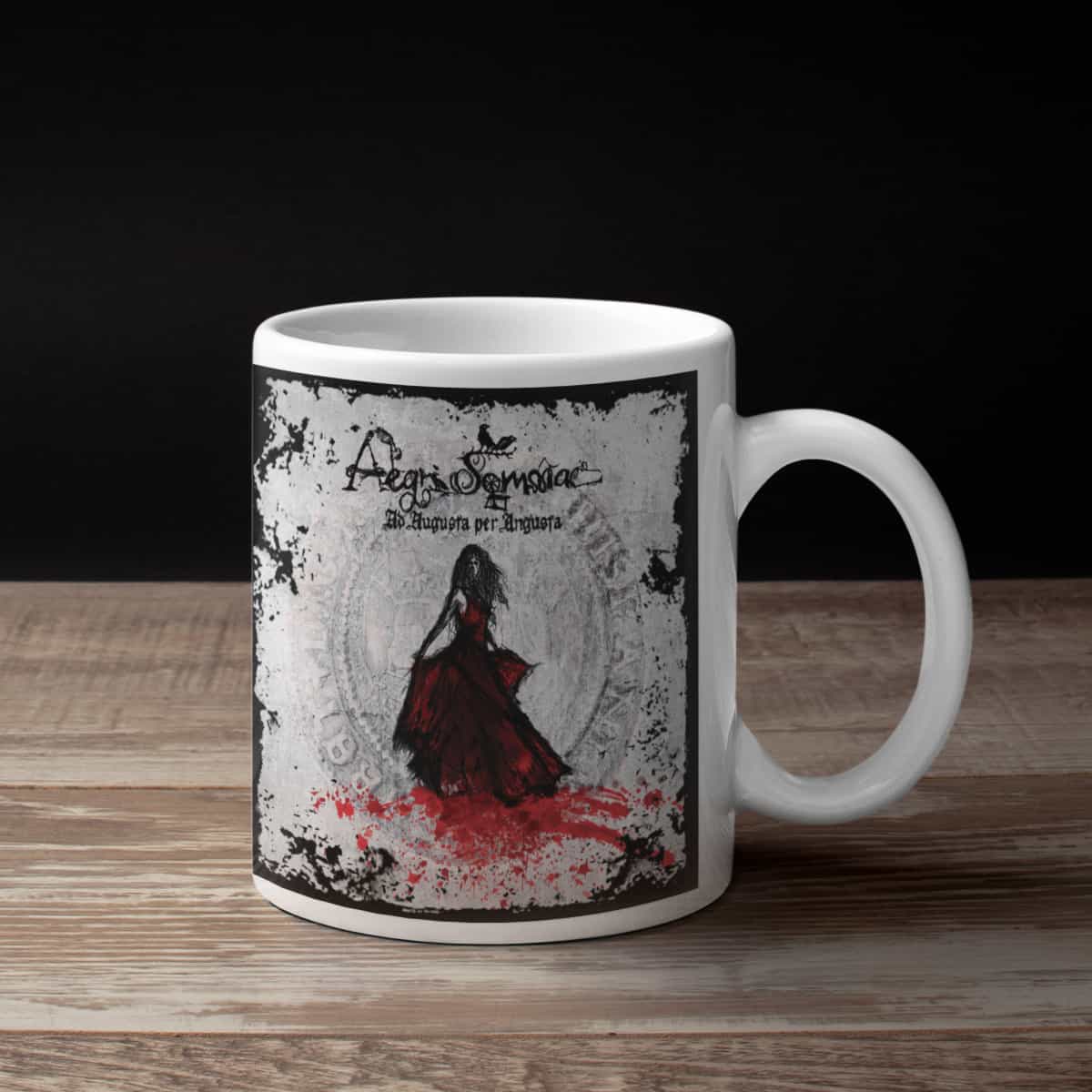 Aegri Somnia Ad Augusta per Angusta Coffee Mug