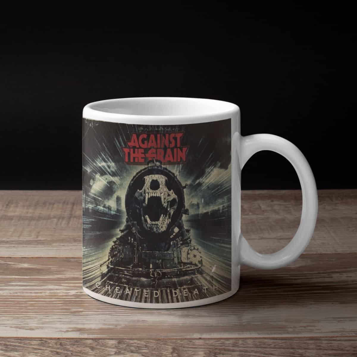 Against The Grain Cheated Death Coffee Mug