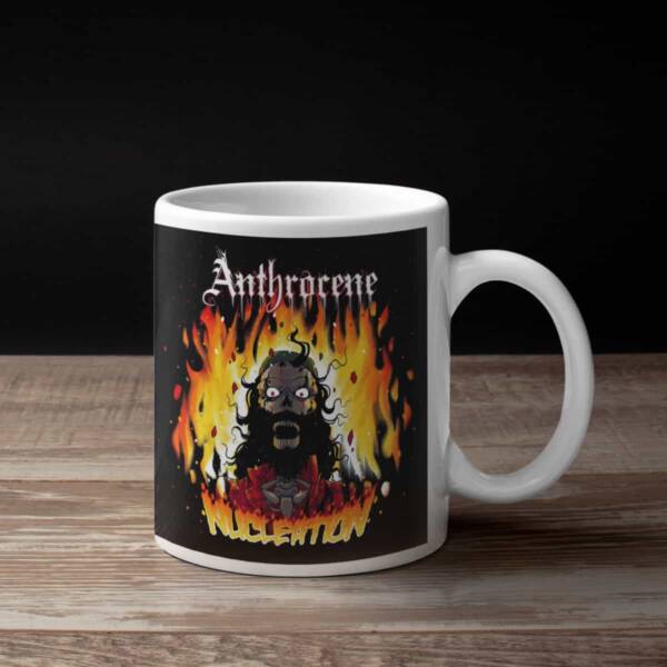 Anthrocene Coffee Mug, Anthrocene Nucleation Coffee Mug