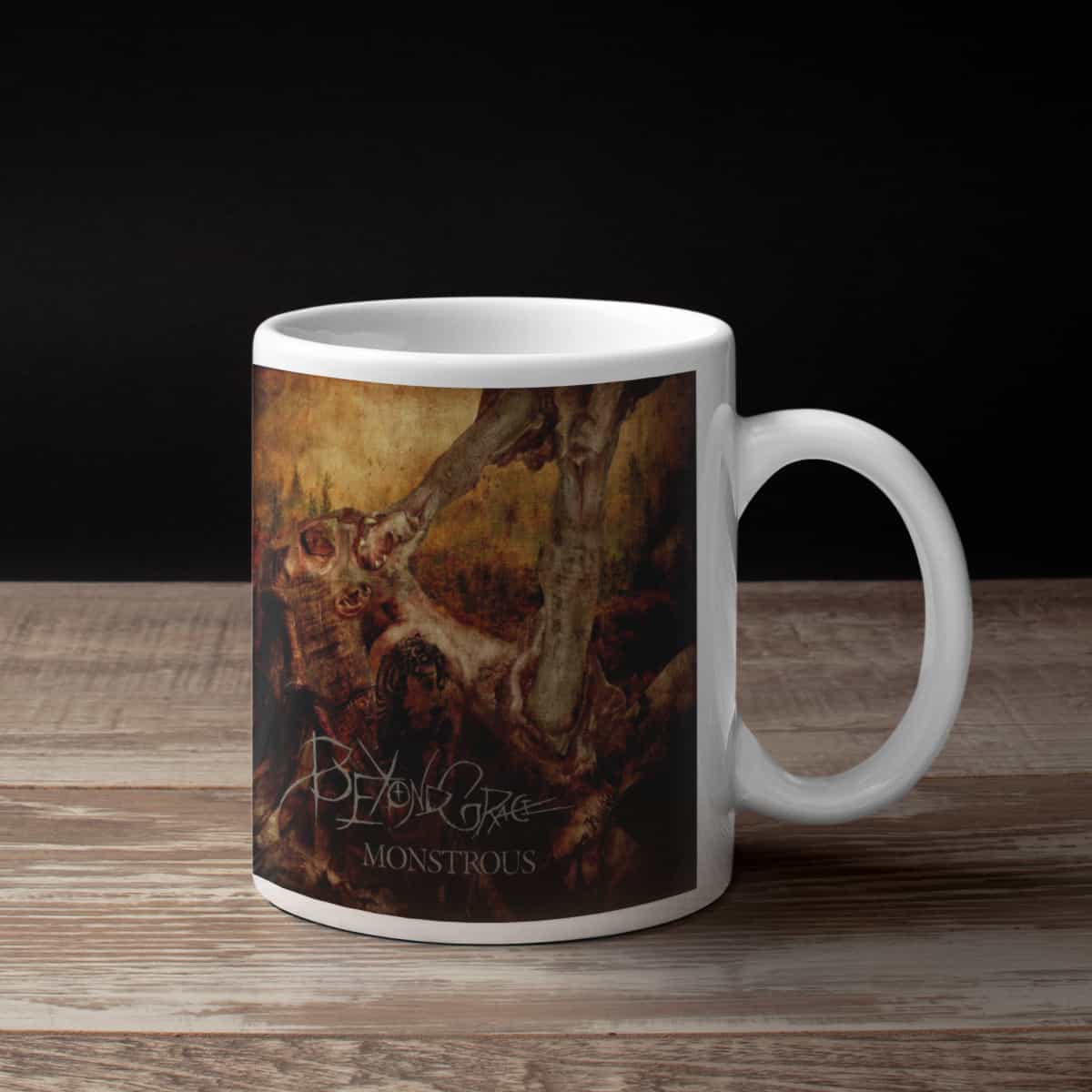 Beyond Grace Coffee Mug, Beyond Grace Monstrous Coffee Mug