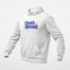 Death Breath Hoodie, Death Breath Logo White Hoodie