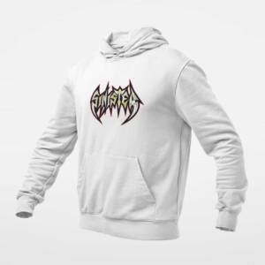 Sinister Hoodie, Sinister Logo White Hoodie