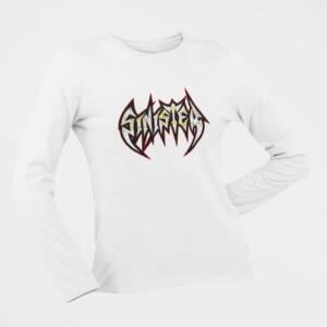 Sinister Long Sleeve T-Shirt, Sinister Logo White Longsleeve