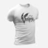 Vampire T-Shirt, Vampire Logo White T-Shirt