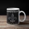 Crowbar Coffee Mug, Crowbar Symmetry in Black Coffee Mug