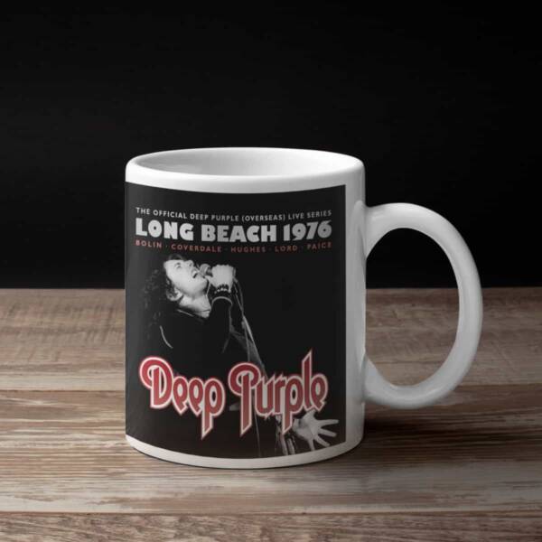 Deep Purple Live in Long Beach 1976 Coffee Mug
