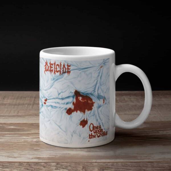 Deicide Coffee Mug, Deicide Once upon the Cross Coffee Mug