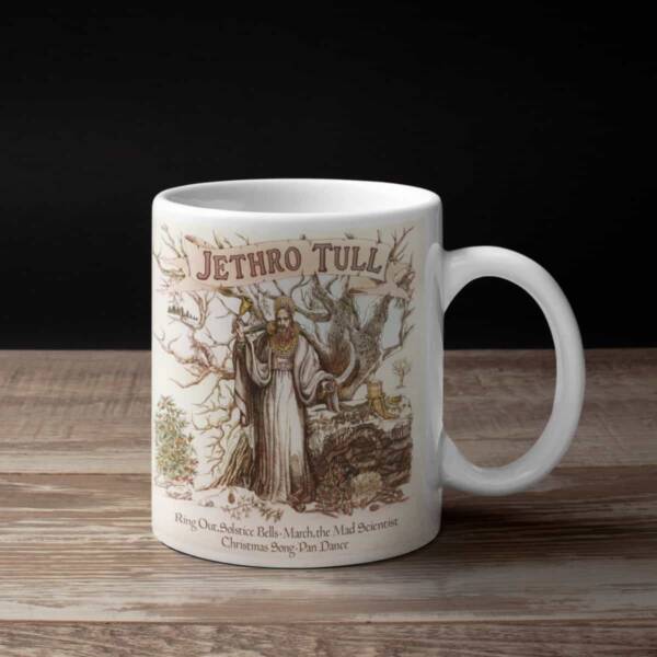 Jethro Tull Coffee Mug, Jethro Tull Ring Out, Solstice Bells Coffee Mug