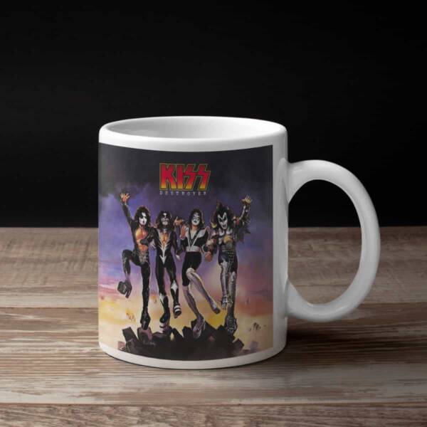 Kiss Coffee Mug, Kiss Destroyer Coffee Mug