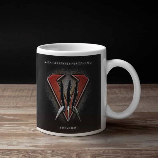 Trivium Coffee Mug, Trivium Mentality is Everything Coffee Mug