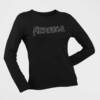 Aerodyne Logo Black Long Sleeve T-Shirt