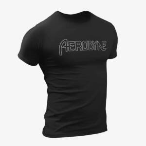 Aerodyne T-Shirt, Aerodyne Logo Black T-Shirt