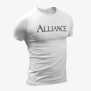 Alliance T-Shirt, Alliance Logo White T-Shirt