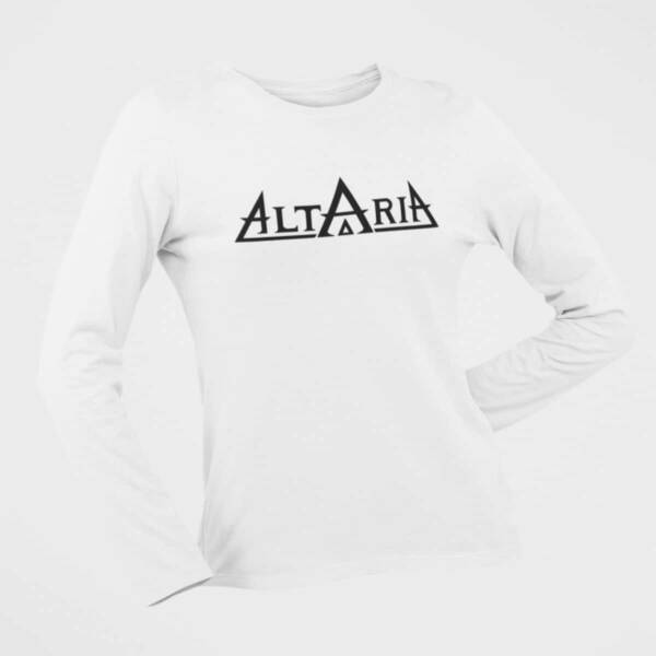 Altaria Logo White Long Sleeve T-Shirt