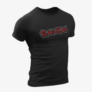 Banzai T-Shirt, Banzai Logo Black T-Shirt