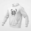 Bow Wow Hoodie, Bow Wow Logo White Hoodie