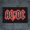 AC DC Back Patch, AC DC Red Logo Big Back Patch