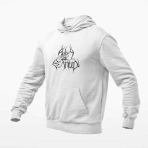 Abbey ov Thelema Hoodie, Abbey ov Thelema Logo White Hoodie