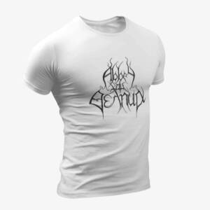 Abbey ov Thelema T-Shirt, Abbey ov Thelema Logo White T-Shirt